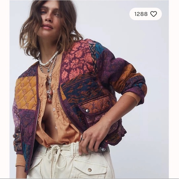 Free People | Peggy Quilted Jacket - Picture 1 of 13